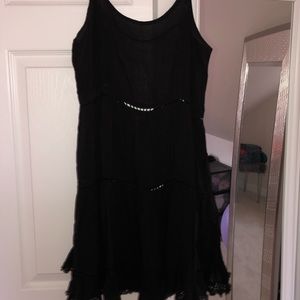 Surf Gypsy Cover Up Black Dress
